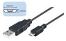 CONEXION USB 2.0 A A MICRO 5 PINES B 1,8M DSWIR101 - 